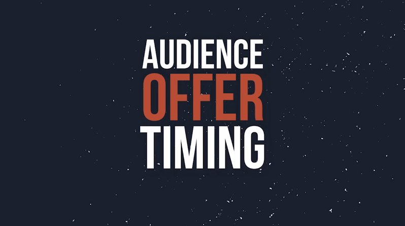 Audience Offer Timing