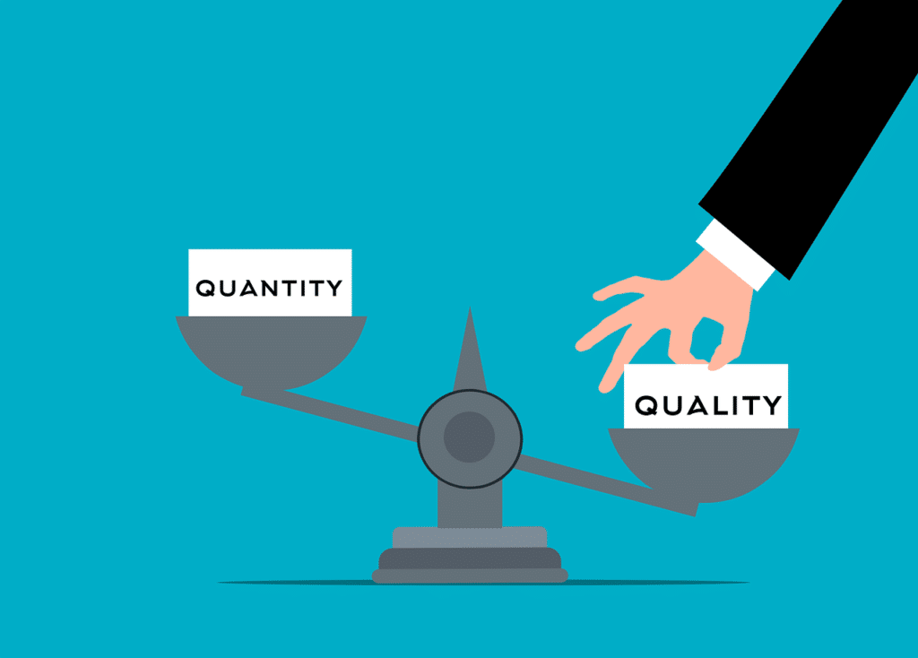 quality over quantity lead generation