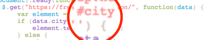 city script